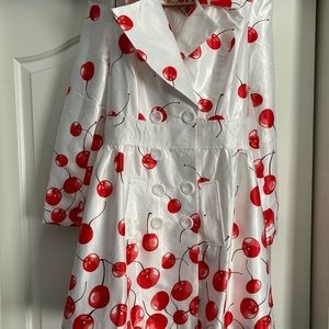 BLINGO FASHION CHERRY DRESS COAT